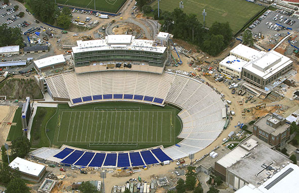 Brooks Field At Wallace Wade Stadium Seating Chart