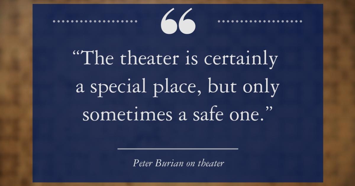 Peter Burian: The Role of Theater in Free Expression | Duke Today