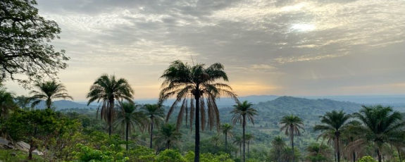A sunrise in Togo