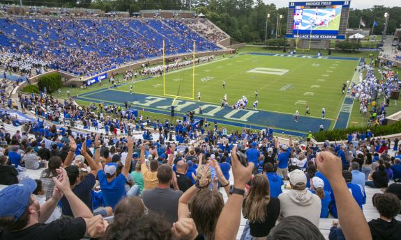 Crowd at a Duke Football Game