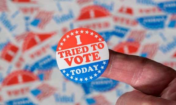 "I tried to vote today" -- story on student provisional voting