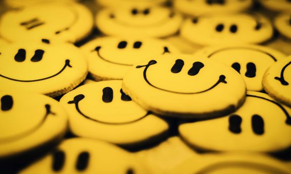 smiley face cookies