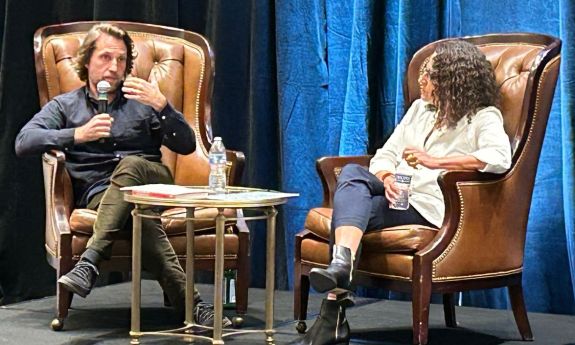 Author Nathan Thrall is interviewed by professor Rebecca Stein about his reporting on Palestinian life in the West Bank, which inspired his award-winning book “A Day in the Life of Abed Salama”