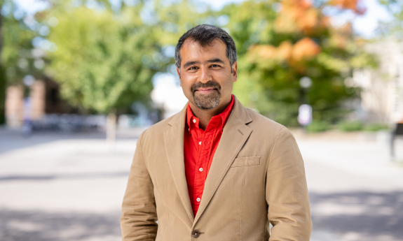 Photo of Duke professor Nasser Hussain