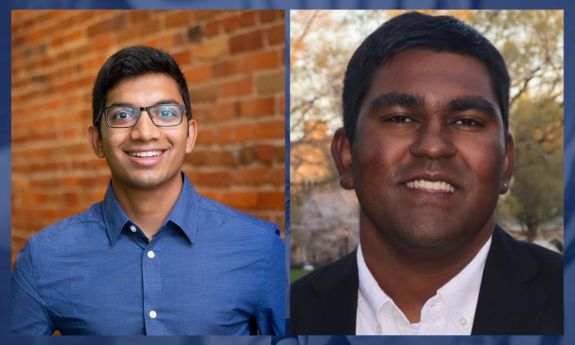 Two headshots side by side