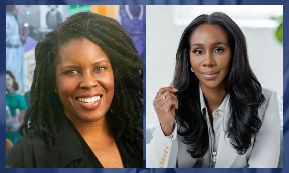 Candis Watts Smith and Abby Phillip headshots