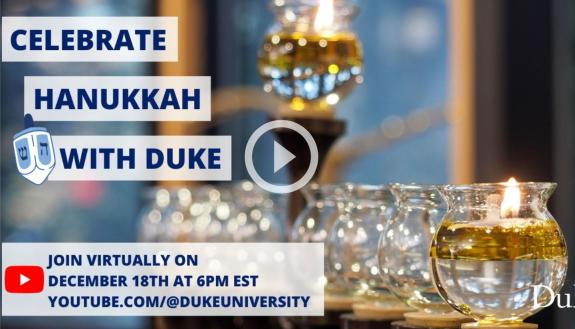 celebrate Hanukkah with Duke