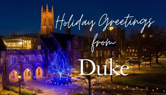 Holiday Greetings from Duke video thumbnail