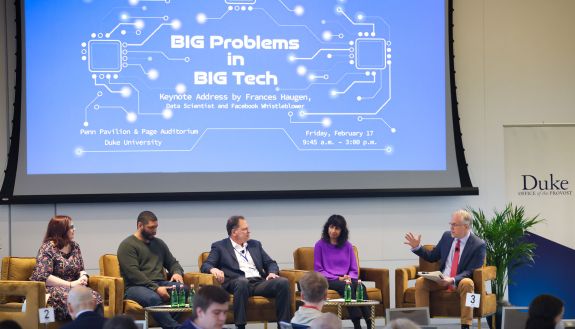 panelists address "Big Problems in Big Tech"