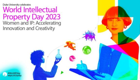 poster for World Intellectual Property Day 2023, Women and IP: Accelerating Innovation and Creativity