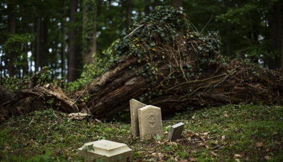 Geer burial ground in Durham