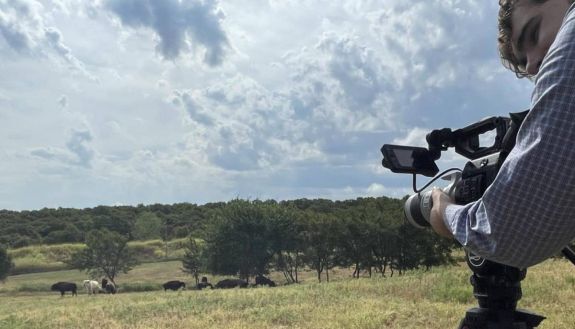 quinn smith filming on chickasaw land