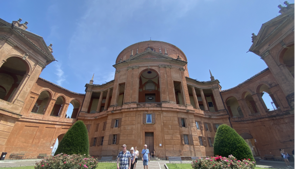 The Sanctuary of San Luca in Bologna, Italy