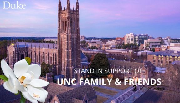 Stand in Support for UNC-Chapel Hill Familiy & Friends