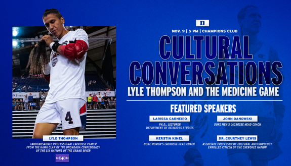 Cultural Conversations: Lyle Thompson and the Medicine Game