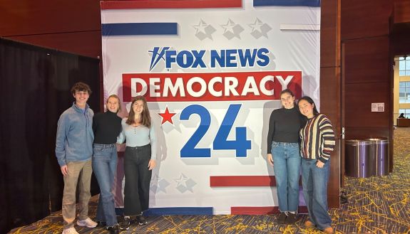 Students at the Fox News Town Hall, Iowa Caucus