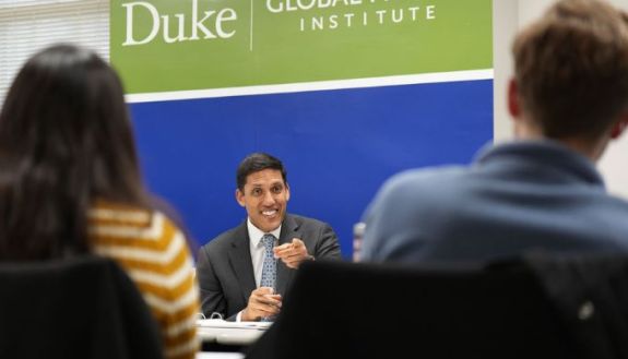 Rajiv Shah at Duke Global Health Institute