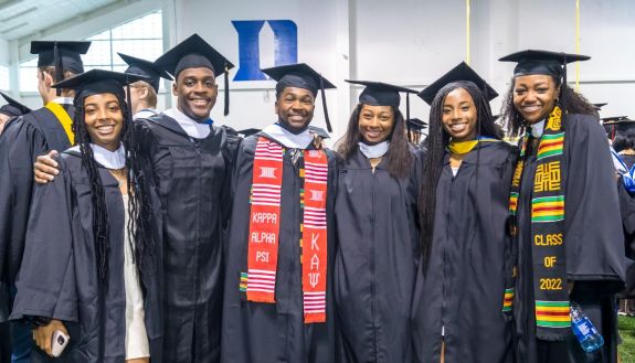 group shot of student-athletes in United Black Athletes