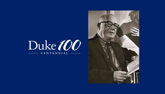 Duke 100 Centennial Spotlight Wallace Fowlie 