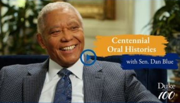 Centennial Oral Histories Senator Dan Blue