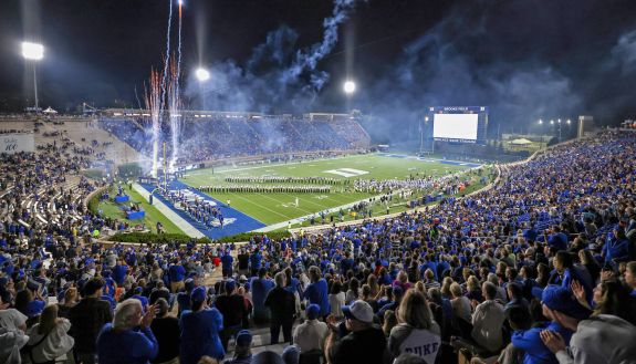 Wallace Wade Stadium on Saturday night.