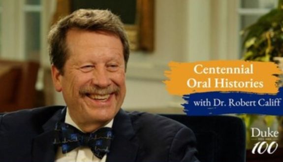 Centennial Oral Histories Robert Califf