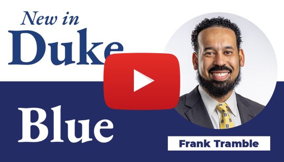 Frank Tramble, Vice President for Communications, Marketing, and Public Affairs.