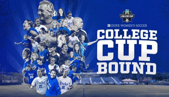 Duke Women's Soccer College Cup Bound