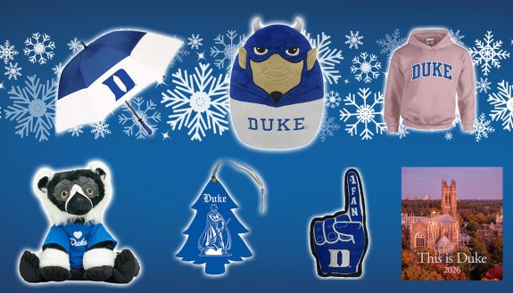 A collage of plush animals, ornaments, umbrellas, calendars and sweatshirts.