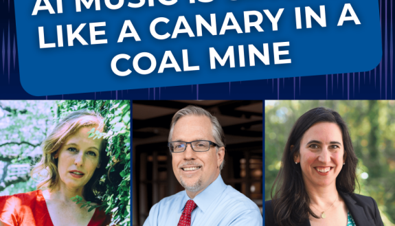 AI Music is Singing Like a Canary in a Coal Mine