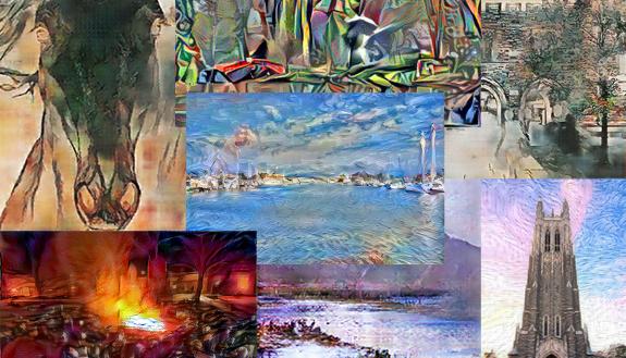 A new art contest at Duke isn’t limited to human artists -- the contestants in the 'AI for Art' competition also collaborated with machines. Meet the artists and see their work, 6 to 8 p.m. Wednesday, March 20, Rubenstein Arts Center 