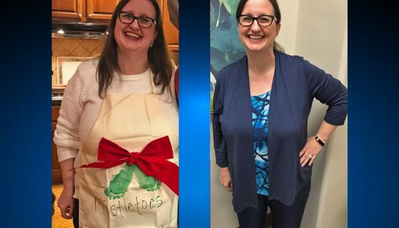 Amy Boswell lost 31 pounds with the help of a health coach. Photo courtesy of Amy Boswell.