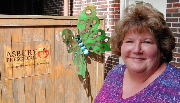Nancy Lehman, director of the Asbury Preschool, calls her center's involvement in the Duke Child Care Partnership a "vote of confidence."