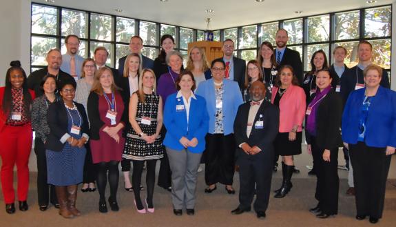 The first cohort of Duke Management Academy participants began their trek through the program in January. Photo by Stephen Schramm.