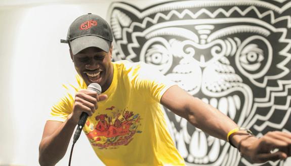 Performance at the Small Town Records audition