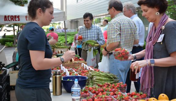 Duke Farmers Market opened its 17th season Friday. Photos by Leanora Minai.