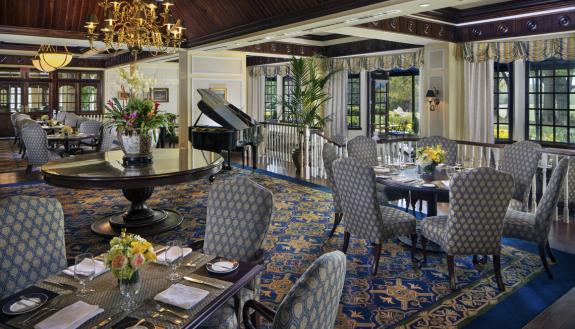 Members of the Washington Duke Inn & Golf Club's Executive Club earn discounts at the Fairview Dining Room.