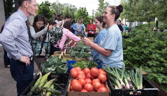 The Duke Farmers Market season opens on April 26. Photos by Les Todd.