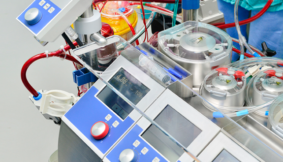 stock image of blood processing unit in surgery