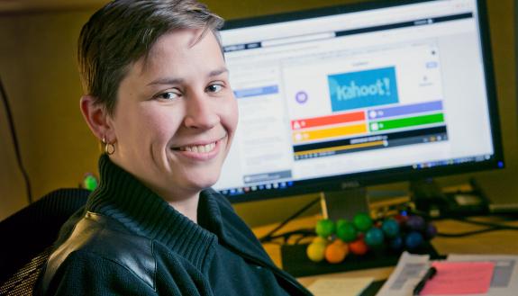 Duke Community and Family Medicine Education Technology Specialist Amanda Gunter uses Lynda.com to stay up to date with online learning tools.