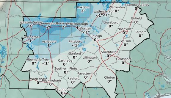Winter weather forecast indicates a chance for snow Friday and Saturday.