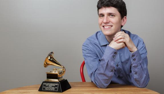 Eric Oberstein of Duke Performances won his second Grammy in February. Photo by Justin Cook.