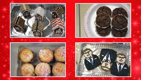 Entries in the 2017 Holiday Cookie Contest. 