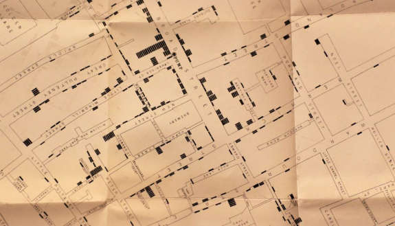 John Snow's cholera map