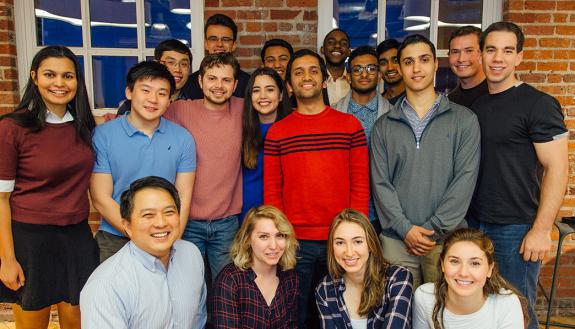 The Melissa & Doug Entrepreneurs are ready to enter the world of entrepreneurship. Photo by Pilar Timpane