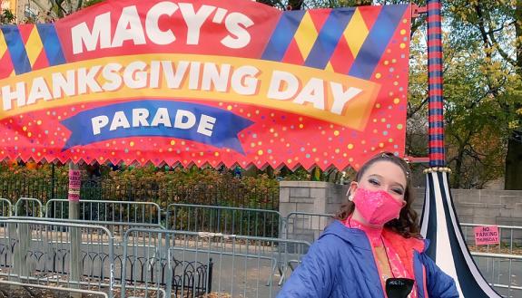 Following orthopedic surgery at Duke, Meredith Zinnecker was able to dance at Macy's Thanksgiving Day Parade