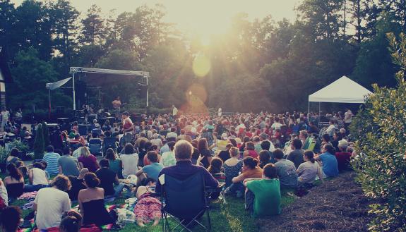 "Music in the Gardens" is a a two-month series featuring outdoor concerts at Sarah P. Duke Gardens. Photo courtesy of Duke Performances.
