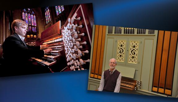 Christopher Jacobson and Robert Parkins play Duke Chapel’s three organs.