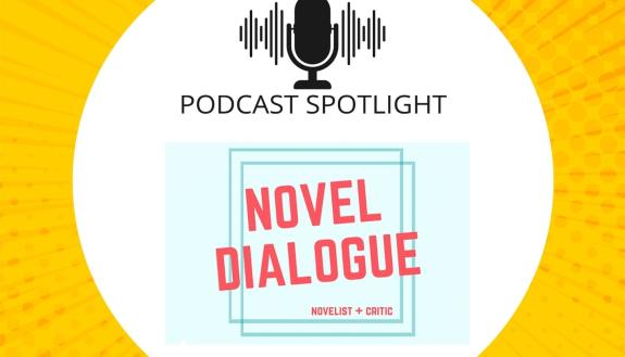 Novel Dialogue podcast graphic