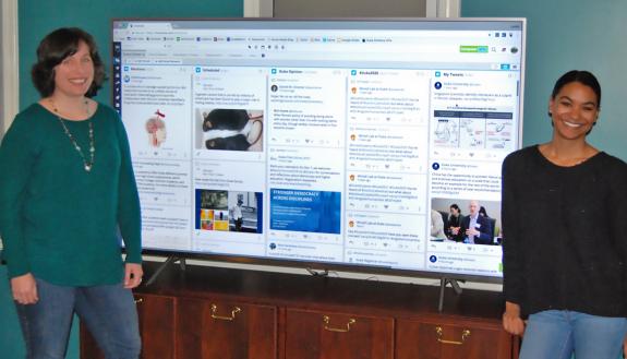 Choosing the right network for you and creating your own personal webpage are some pointers suggested by Duke experts